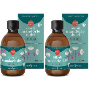 Acquista Online erba vita olio di mandorle dolci per la pelle 2x200 ml soluzione e Cerca l'offerta più bassa