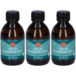 Acquista Online erba vita olio di mandorle dolci profumato ambrato 3x200 ml e Cerca l'offerta più bassa