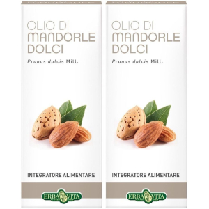 Acquista Online erba vita olio di mandorle dolci set da 2 2x200 ml e Cerca l'offerta più bassa