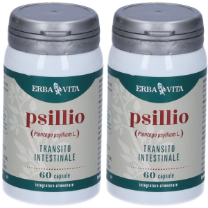 Acquista Online erba vita psillio capsule 2x60 pz e Cerca l'offerta più bassa