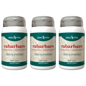 Acquista Online erba vita rabarbaro capsule 3x30 g e Cerca l'offerta più bassa