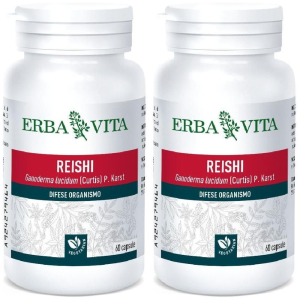 Acquista Online erba vita reishi monoplanta in capsule 2x60 pz e Cerca l'offerta più bassa