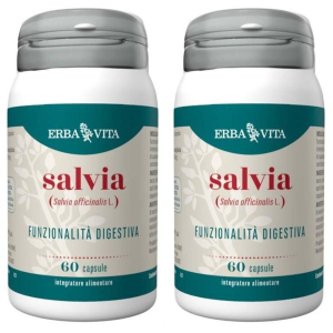 Acquista Online erba vita salvia capsule 2x30 g e Cerca l'offerta più bassa