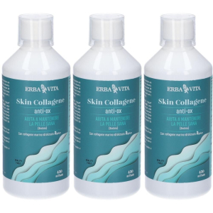 Acquista Online erba vita skin collagene anti ox fluido 3x450 ml soluzione orale e Cerca l'offerta più bassa