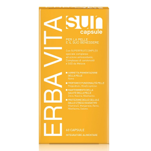 erba vita sun integratore per la pelle al bugiardino cod: 971829700 