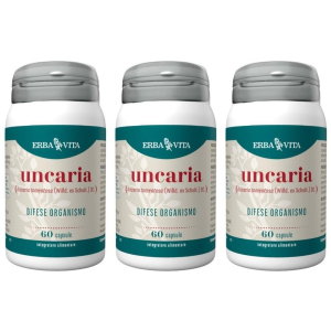 Acquista Online erba vita uncaria capsule 3x30 g e Cerca l'offerta più bassa