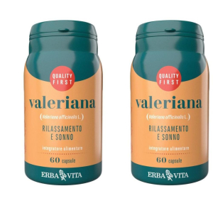 Acquista Online erba vita valeriana 2x30 g capsule e Cerca l'offerta più bassa