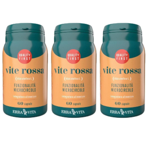 Acquista Online erba vita vite rossa 3x30 g capsule e Cerca l'offerta più bassa