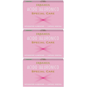 Acquista Online erbamea acido ialuronico special care capsule vegetali 3x12 g e Cerca l'offerta più bassa