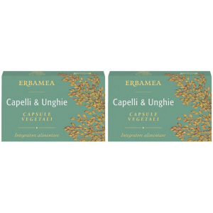 Acquista Online erbamea capelli & unghie set da 2 2x24 pz capsule e Cerca l'offerta più bassa