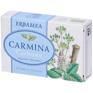 Acquista Online erbamea carmina carbone capsule vegetali 4x12 g e Cerca l'offerta più bassa