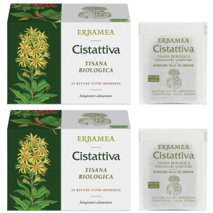 Acquista Online erbamea cistattiva tisana bustine filtro 2x30 g tè e Cerca l'offerta più bassa