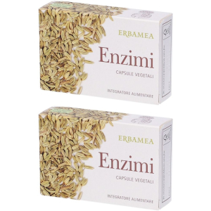 Acquista Online erbamea enzimi capsule vegetali set da 2 g e Cerca l'offerta più bassa