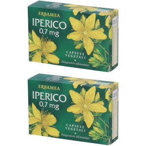 Acquista Online erbamea iperico capsule vegetali 2x21,6 g e Cerca l'offerta più bassa