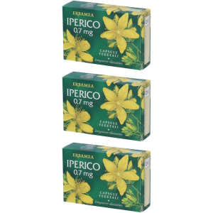 Acquista Online erbamea iperico capsule vegetali 3x21,6 g e Cerca l'offerta più bassa