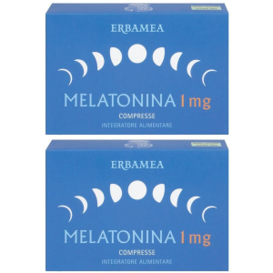 Acquista Online Erbamea Melatonina 1 mg Compresse 18 g e Cerca l'offerta più bassa