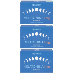 Acquista Online Erbamea Melatonina 1 mg Compresse 18 g e Cerca l'offerta più bassa