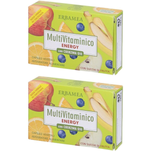 Acquista Online erbamea multivitaminico energia con coenzima q10 compresse 2x12,6 g co e Cerca l'offerta più bassa