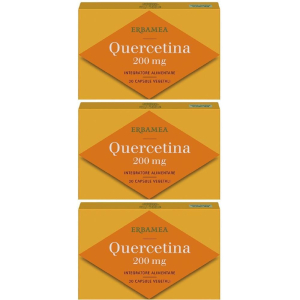 Acquista Online erbamea quercetina capsule vegetali 3x15,6 g e Cerca l'offerta più bassa