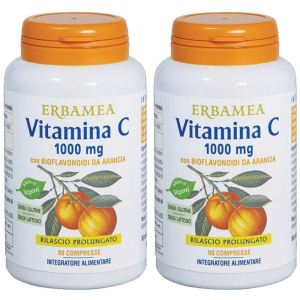 Acquista Online erbamea vitamina c compresse 2x135 g e Cerca l'offerta più bassa