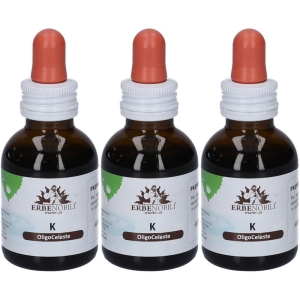 Acquista Online Erbenobili oligoceleste k gocce 3x50 ml e Cerca l'offerta più bassa
