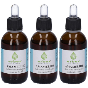 Acquista Online erbex amamelide tintura madre soluzione idroalcolica 3x50 ml e Cerca l'offerta più bassa