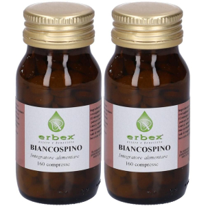 Acquista Online erbex biancospino compresse 2x160 pz e Cerca l'offerta più bassa