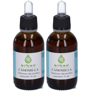 Acquista Online erbex camomilla tintura madre soluzione idroalcolica 2x50 ml e Cerca l'offerta più bassa