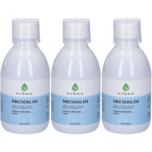 Acquista Online erbex drenoslim liquido 3x300 ml soluzione orale e Cerca l'offerta più bassa