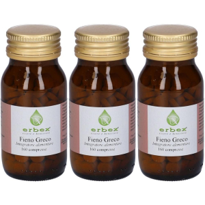 Acquista Online erbex fieno greco compresse 3x160 pz e Cerca l'offerta più bassa