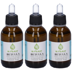 Acquista Online erbex gemmoderivato betulla 3x50 ml fluido e Cerca l'offerta più bassa