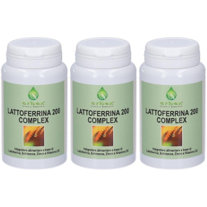 Acquista Online erbex lattoferrina 200 complex capsule 3x15 g e Cerca l'offerta più bassa