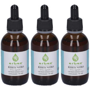 Acquista Online erbex ribes nero macerato glicerico 3x50 ml e Cerca l'offerta più bassa