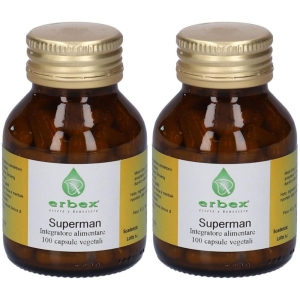 Acquista Online Erbex superman capsule 2x43 g compresse e Cerca l'offerta più bassa