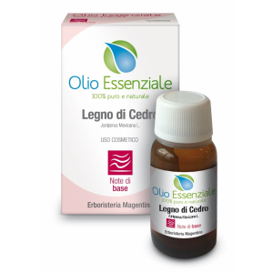 Acquista Online erboristaria magentina legno di cedro olio essenziale purificante 10ml e Cerca l'offerta più bassa