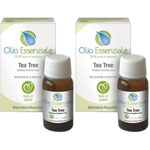 Acquista Online erboristeria magentina® olio essenziale tea tree 2x10 ml essenzia e Cerca l'offerta più bassa