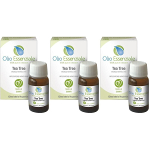 Acquista Online erboristeria magentina® olio essenziale tea tree 3x10 ml essenzia e Cerca l'offerta più bassa