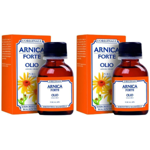 Acquista Online erboristeria magentina olio puro 100% arnica forte 2x50 ml e Cerca l'offerta più bassa