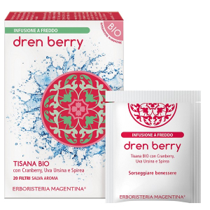 Erboristeria magentina tisana fredda dren bio 20 filtri