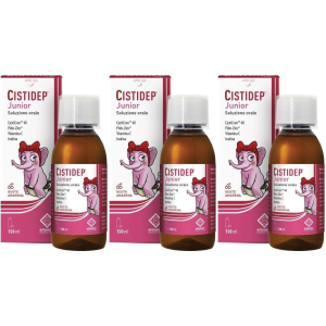 Acquista Online erbozeta cistidep junior soluzione orale 3x150 ml orale e Cerca l'offerta più bassa