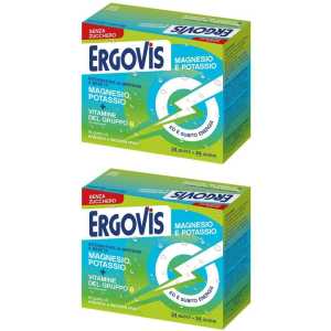 Acquista Online ergovis magnesio e potassio vitamine gruppo b ed è subito energia bu e Cerca l'offerta più bassa
