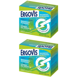 Acquista Online ergovis magnesio potassio + vitamine gruppo b 2x240 g e Cerca l'offerta più bassa