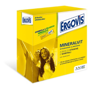 ergovis mineralvit integratore di vitamine e bugiardino cod: 926143583 