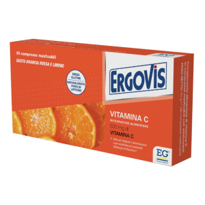 ergovis vitamina c 500mg 30 compresse bugiardino cod: 980445682 