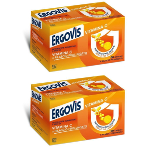 Acquista Online ergovis vitamina c formulazione a rilascio prolungato capsule 2x40 g e Cerca l'offerta più bassa