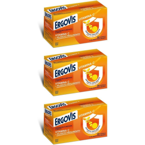 Acquista Online ergovis vitamina c formulazione a rilascio prolungato capsule 3x20 g e Cerca l'offerta più bassa