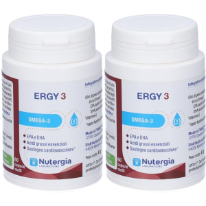 Acquista Online ergy 3 60 capsule 2x41 g e Cerca l'offerta più bassa