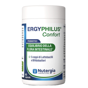 Acquista Online ergyphilus confort integratore per equilibrio della flora intestinale e benessere digestivo 60 capsule e Cerca l'offerta più bassa