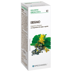 Erisimo 61 soluzione idroalcolica integratore pre le vie respiratorie 50ml