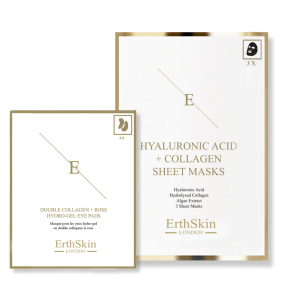 Acquista Online erthskin london maschera all'acido ialuronico e collagene + cuscinetti e Cerca l'offerta più bassa